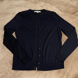 LOFT Navy Cardigan